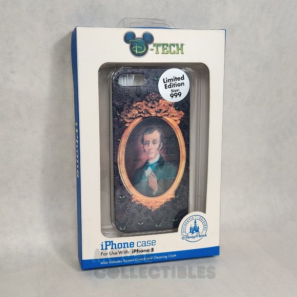 Disney Parks Haunted Mansion Phone Case iPhone 5 Master Gracey Lenticular Aging - Picture 2 of 5